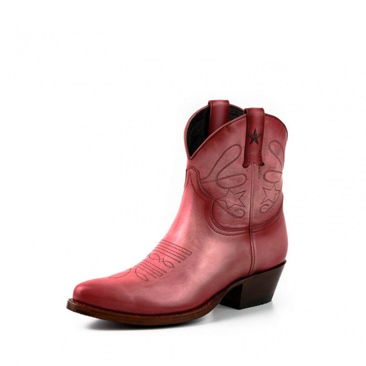 Stiefel Cowboy Damenmodell 2374 Rosa Vintage |Cowboystiefel Europa