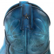 Damen Cowboystiefel Modell 2374 Blau Vintage |Cowboystiefel Europa