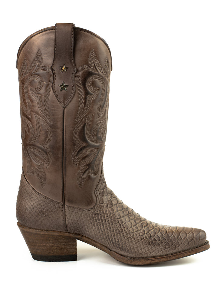 Cowboy stiefel für Damen Alabama 2524 Braun