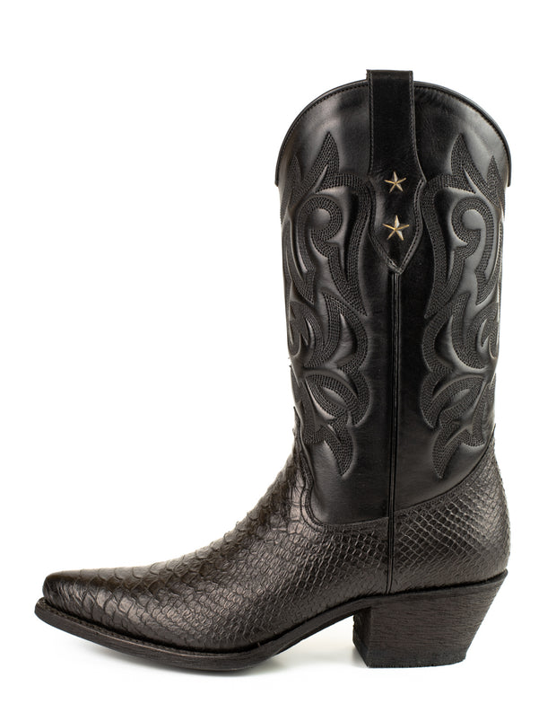 Cowboy stiefel für Damen Alabama 2524 Schwarz