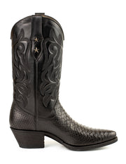 Cowboy stiefel für Damen Alabama 2524 Schwarz